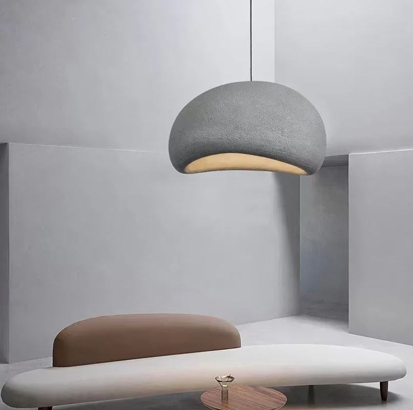 Creme Wabi Sabi Chandelier Light