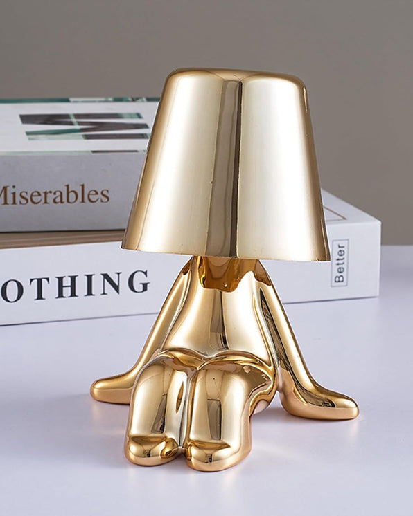 Golden Novelty Table Lamp