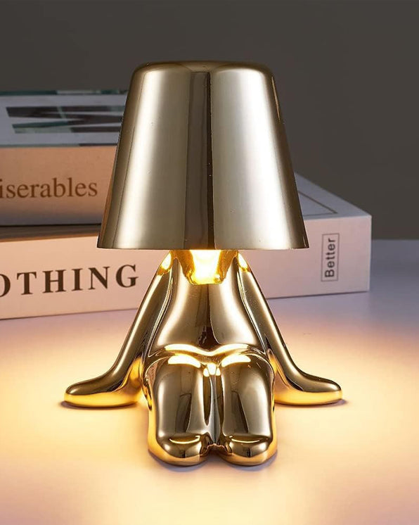 Golden Novelty Table Lamp